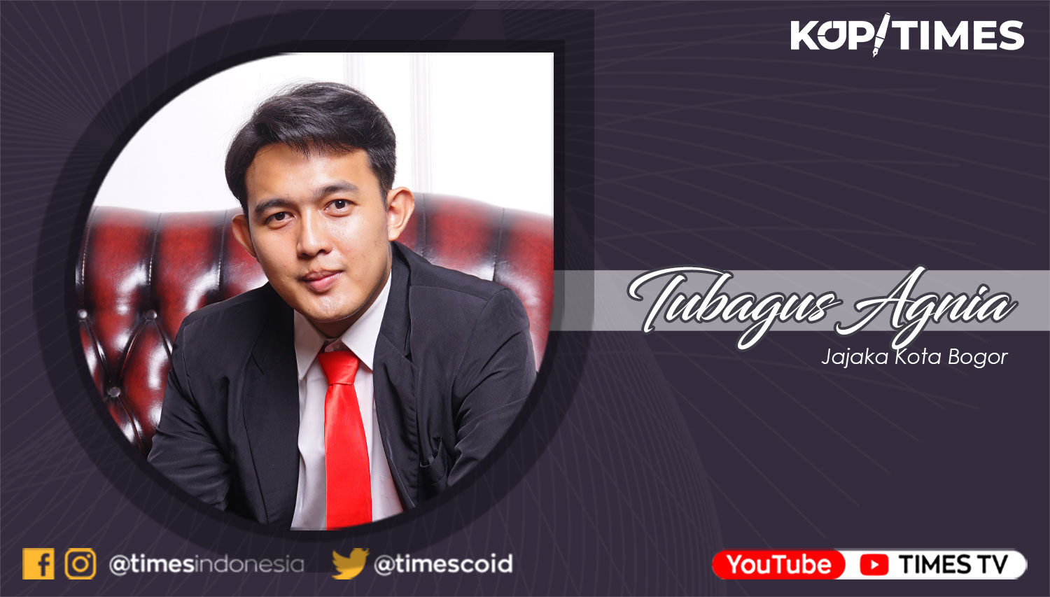 Tubagus Agnia – Jajaka Kota Bogor.