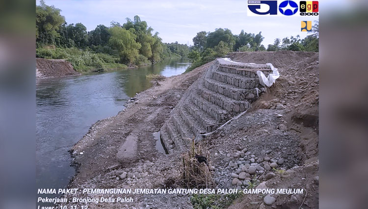 Kementerian PUPR RI Mulai Bangun Empat Jembatan Gantung di Aceh Tahun ini