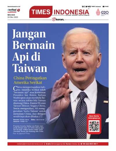 	Edisi Selasa, 24 Mei 2022: E-Koran, Bacaan Positif Masyarakat 5.0