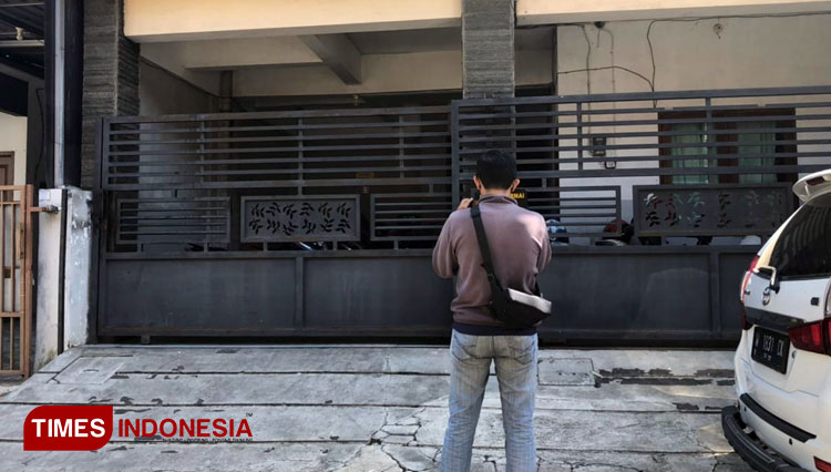 Suasana Rumah Indekos di Dinoyo, Kota Malang yang menjadi lokasi penangkapan terduga teroris. (Foto: Rizky Kurniawan Pratama/TIMES Indonesia)