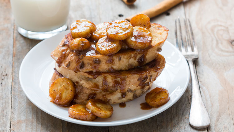 Toast Banana Caramelized (Foto: archanaskitchen.com)