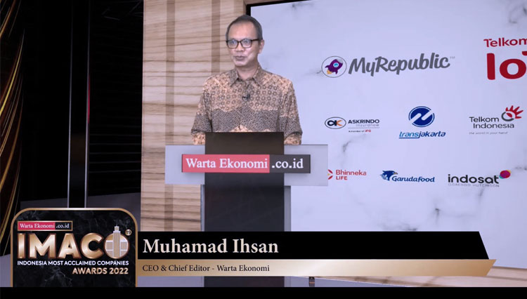 Warta Ekonomi memberikan penghargaan kepada perusahaan yang menciptakan mampu menciptakan inovasi unggul melalui acara penghargaan Indonesia Most Acclaimed Companies Awards 2022. (FOTO: dok TIMES Indonesia)