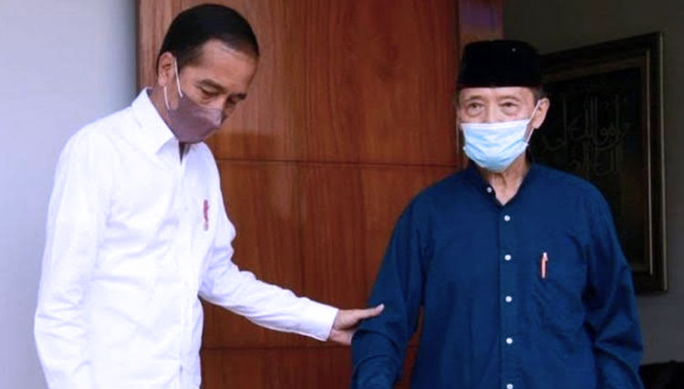 Sebelum Meninggal, Presiden Jokowi Sempat Jenguk Buya Syafii Maarif
