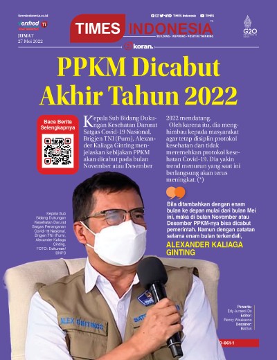Edisi Jumat, 27 Mei 2022: E-Koran, Bacaan Positif Masyarakat 5.0