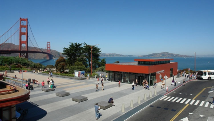 Golden Gate Welcome Center, San Francisco, AS. (Foto: goldengate)