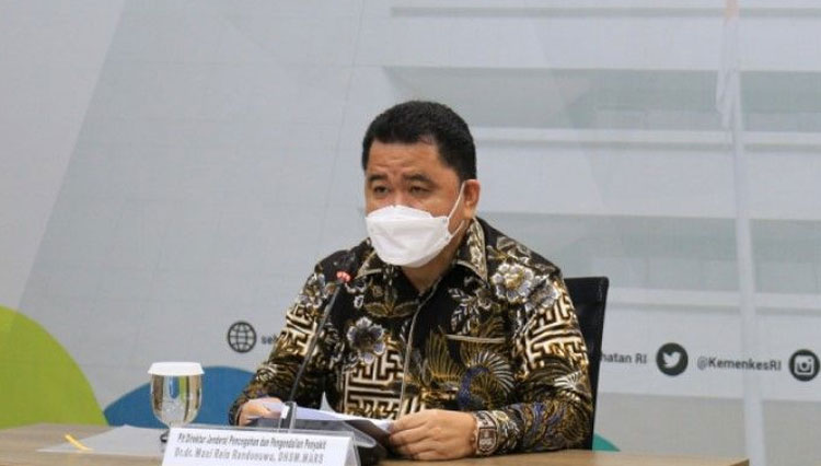 Direktur Jenderal Pencegahan dan Pengendalian Penyakit Kementerian Kesehatan, Maxi Rein Rondonuwu (foto: Dokumen/Kemenkes)
