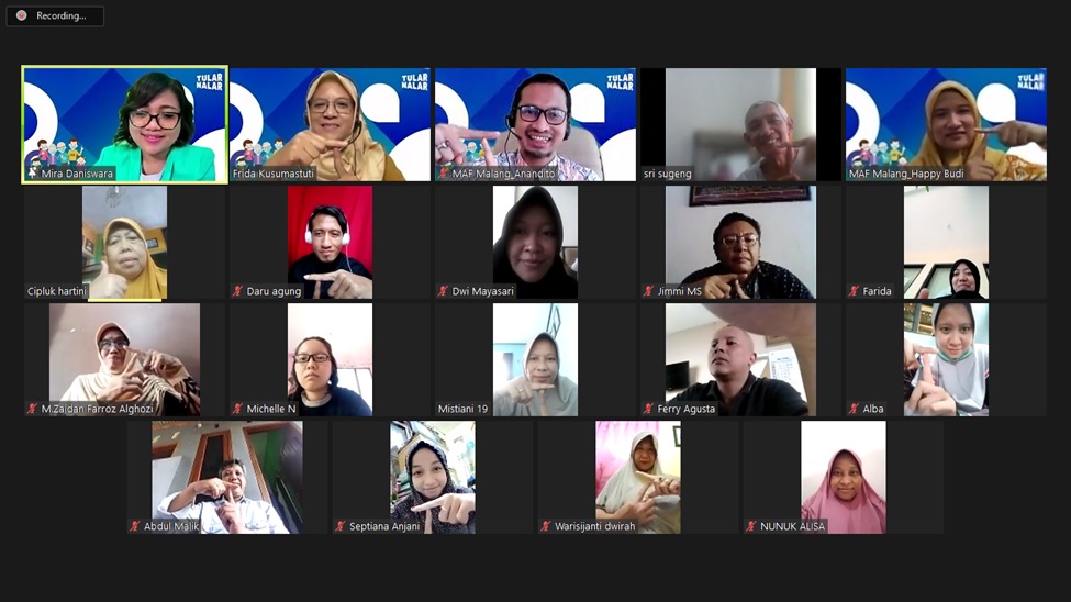 Relawan Anti Fitnah Di Malang Ajak Lansia Melek Digital TIMES Indonesia