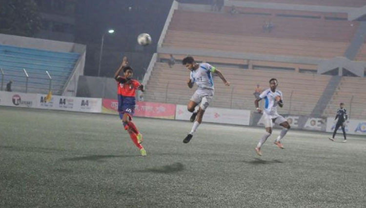 Latihan timnas Bangladesh di Stadion Si Jalak Harupat, Soreang, Bandung, MInggu (29/6/2022). (Foto: Instagram/bff_football)