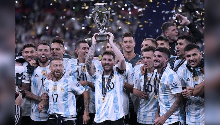 Bungkam Italia, Argentina Raih Trofi Finalissima
