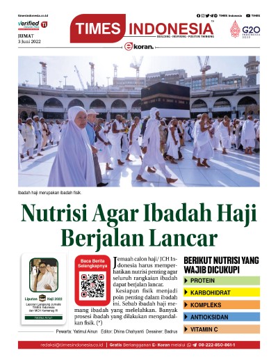 Edisi Jumat, 3 Juni 2022: E-Koran, Bacaan Positif Masyarakat 5.0