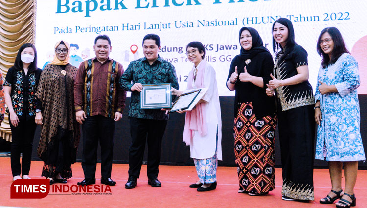 Erick Thohir Kunjungi Surabaya, Siap Sinergikan Program UMKM Mekar