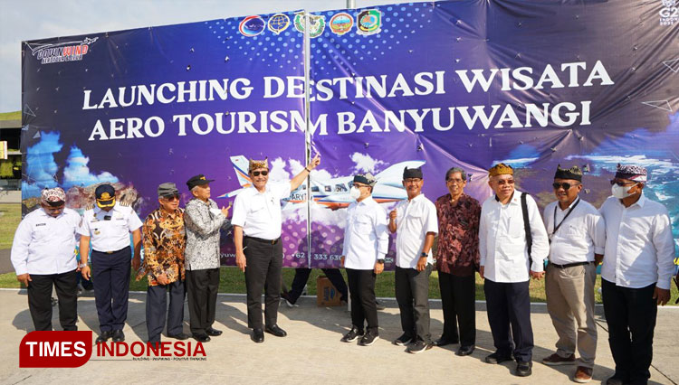 Peresmian Destinasi Wisata Aero Tourism oleh Menteri Koordinator Kemaritiman dan Investasi, Luhut Binsar Pandjaitan (Foto : Dokumentasi TIMES Indonesia)