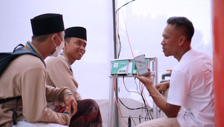 P4S Binaan PLN Beri Edukasi Pertanian Modern di Lingkungan Pesantren