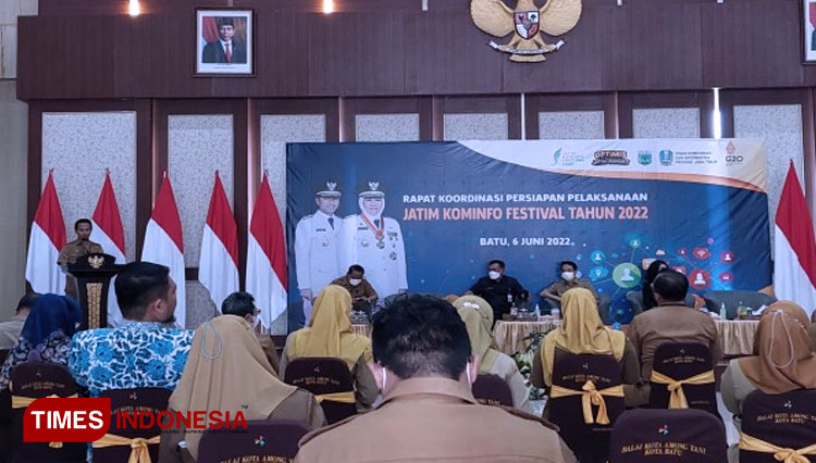 Diskominfo Pamekasan Hadiri Acara Rapat Persiapan Event Bergengsi