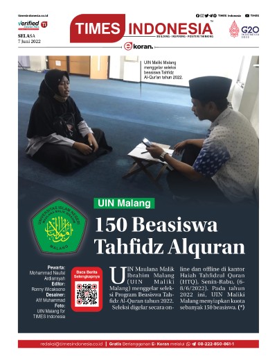 Edisi Selasa, 7 Juni 2022: E-Koran, Bacaan Positif Masyarakat 5.0