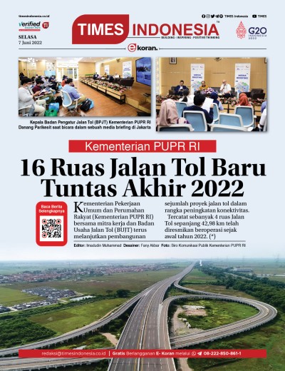 Edisi Selasa, 7 Juni 2022: E-Koran, Bacaan Positif Masyarakat 5.0