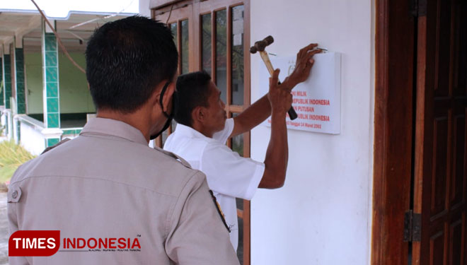 Kejari Pacitan Sita Aset Milik Terpidana Katiyanto