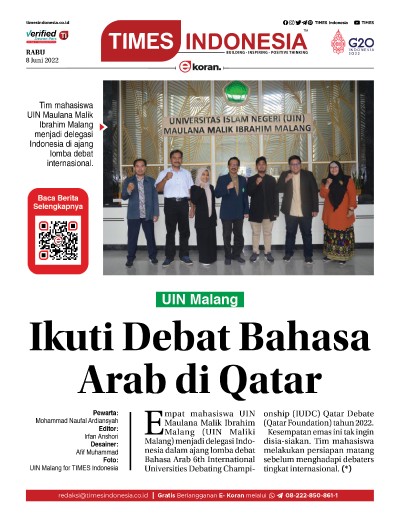 Edisi Rabu, 8 Juni 2022: E-Koran, Bacaan Positif Masyarakat 5.0