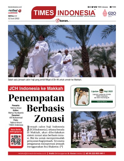 Edisi Minggu, 12 Juni 2022: E-Koran, Bacaan Positif Masyarakat 5.0