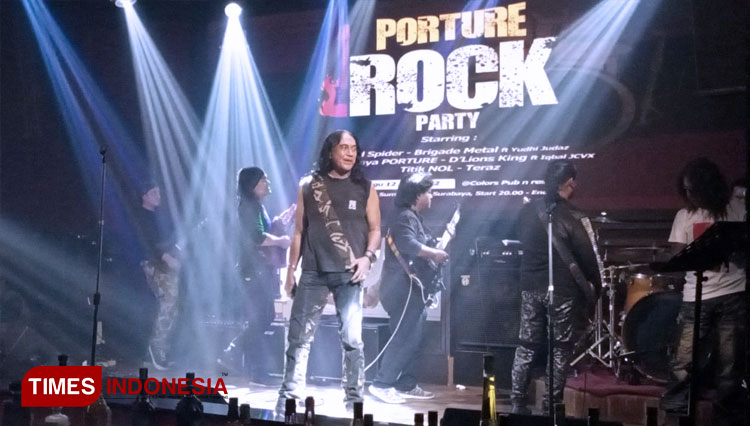 Porture Rock Party Sukses Bakar Semangat Musik Cadas Kota Pahlawan