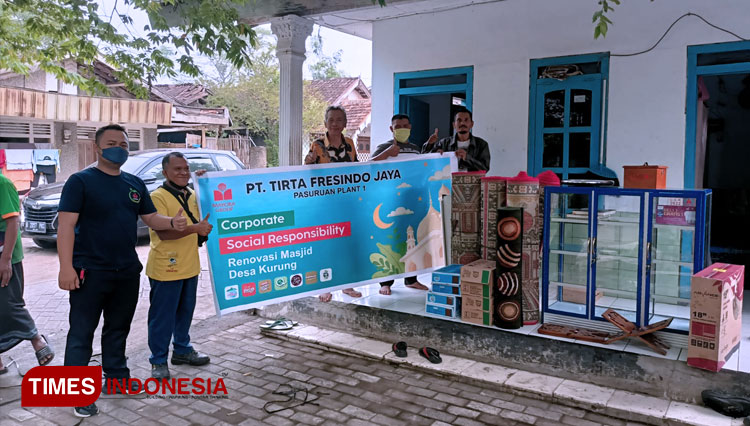 Kegiatan CSR PT.TFJ di Kejayan (FOITO: PT. TFJ for Times Indonesia)