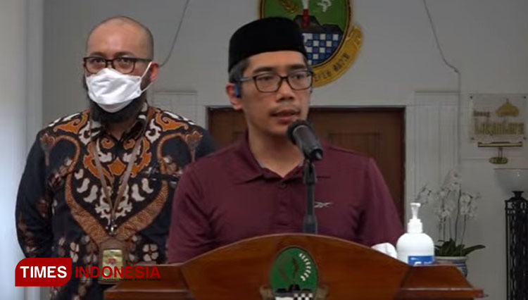 Juru bicara keluarga Gubernur Jabar Ridwan Kamil, Elpi Nazmuzzaman.(Foto: Iwa/TIMES Indonesia)