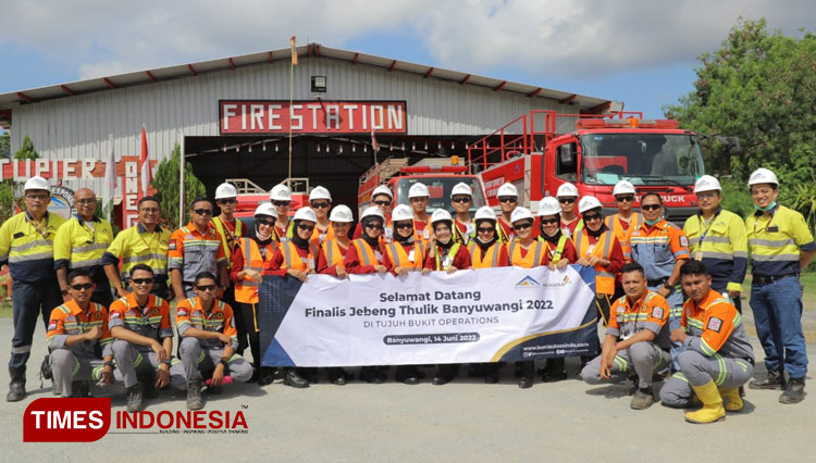 Kunjungi PT BSI, Finalis Jebeng Thulik Banyuwangi dapat Wawasan Ilmu Pertambangan