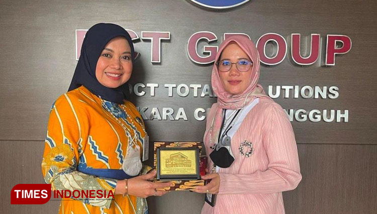 BEM UWG Malang gelar company visit ke PT DTC Total Solutions, Jumat (10/6/2022). (FOTO: AJP TIMES Indonesia)