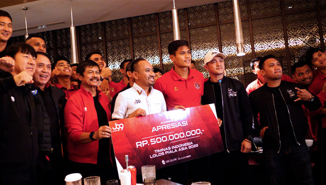Presiden Arema FC Guyur Bonus Rp500 Juta untuk Timnas Indonesia