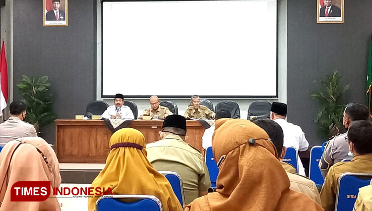 394 Calon Jemaah dan Petugas Haji Banjarnegara Siap di Berangkatkan. (FOTO : Anhar Kesra for TIMES Indonesia)