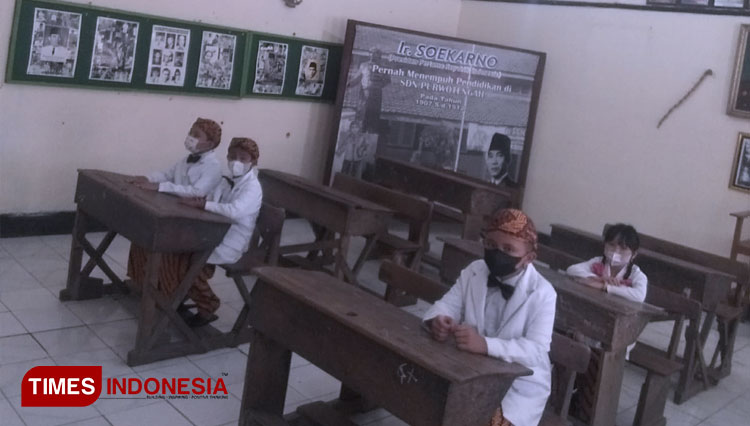 Anggota AMSI Jatim Kunjungi Sekolah Cagar Budaya Soekarno di Kota Mojokerto