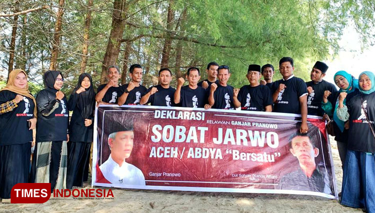 Sobat Jarwo Dukung Ganjar Capres 2024 Deklarasi di Aceh