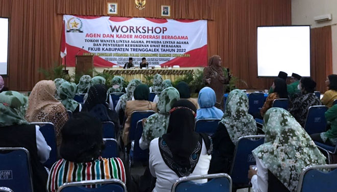 FKUB Kabupaten Trenggalek Gelar Workshop Agen dan Kader Moderasi Beragama 