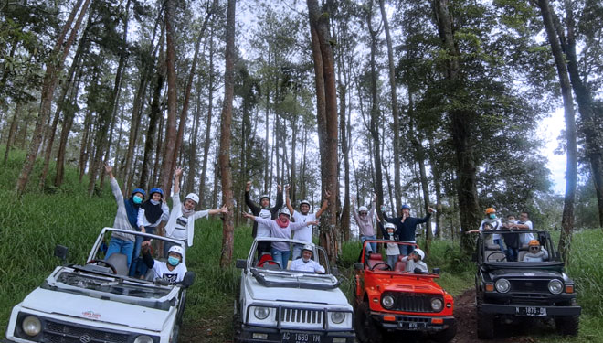 Yuk, Coba Serunya Naik Jeep di Lereng Gunung Lawu Magetan