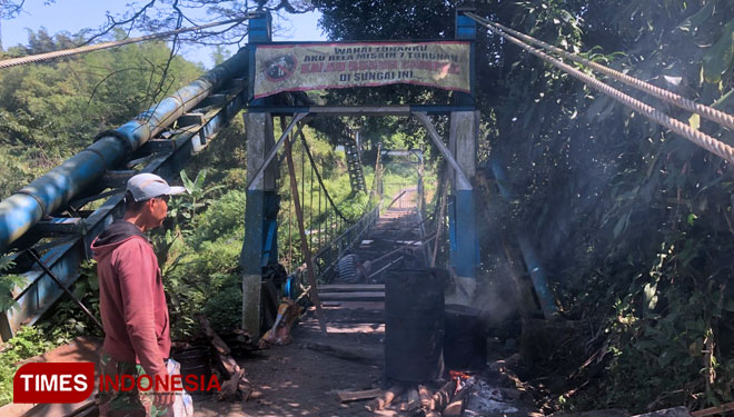 Pemkot Malang Siapkan Rp 90 Juta untuk Perbaikan Jembatan Gantung Pisang Candi