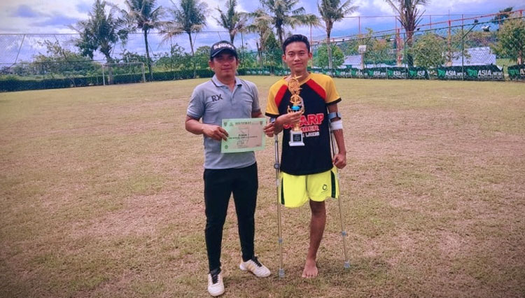 Pemain Sepakbola Amputasi Pamekasan Dipanggil Timnas Indonesia 