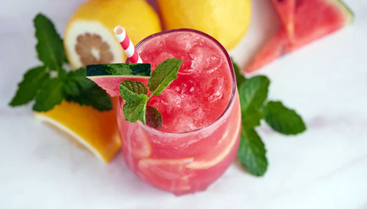 Watermelon Lemonade Smoothie, Si Semangka Merah Penghilang Dahaga
