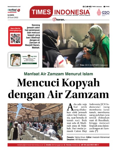 Edisi Kamis, 23 Juni 2022: E-Koran, Bacaan Positif Masyarakat 5.0