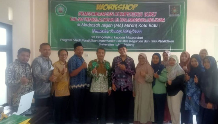 Prodi Pendidikan Matematika FKIP Unisma Malang Gelar Workshop Pengembangan Kompetensi Guru