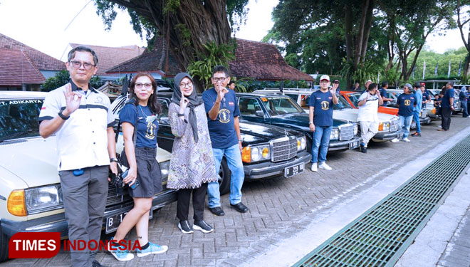 Gathering Komunitas Mercedes Benz Tiger Club Indonesia di Banyuwangi, Ini Tujuannya