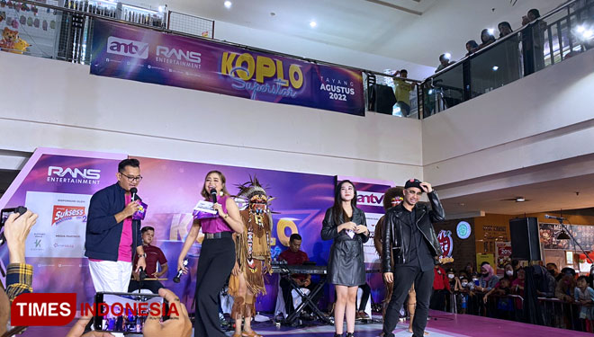 Suasana audisi Superstar Koplo dengan bintang tamu Raffi Ahmad. (foto: Shinta Miranda/TIMES Indonesia)