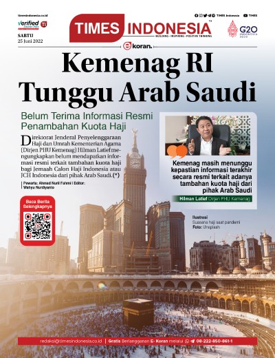 	Edisi Sabtu, 25 Juni 2022: E-Koran, Bacaan Positif Masyarakat 5.0
