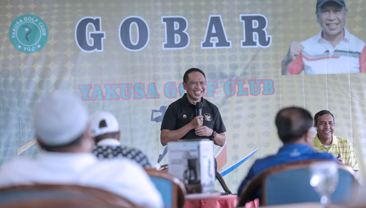 Menteri Pemuda dan Olahraga Republik Indonesia (Menpora RI), Zainudin Amali saat menyampaikan materinya (foto: Dokumen/Kemenpora)