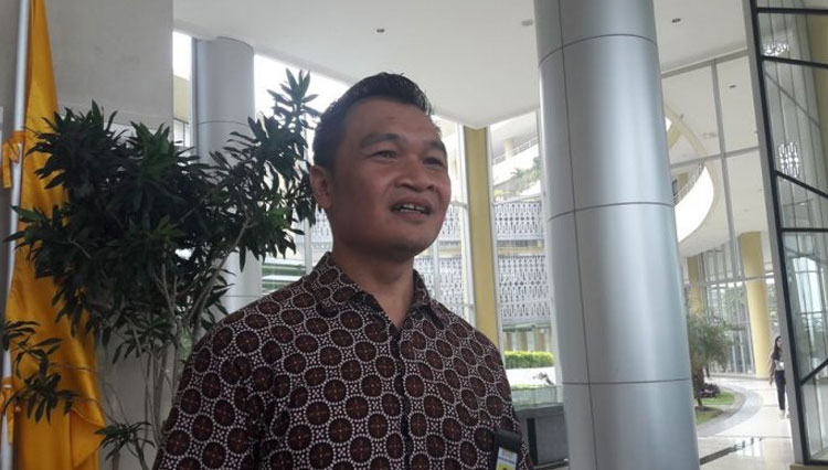 Tenaga Ahli Utama Kantor Staf Presiden, Hageng Nugroho saat memberikan keterangan pers di Jakarta (foto: Dokumen/Tribunnews)