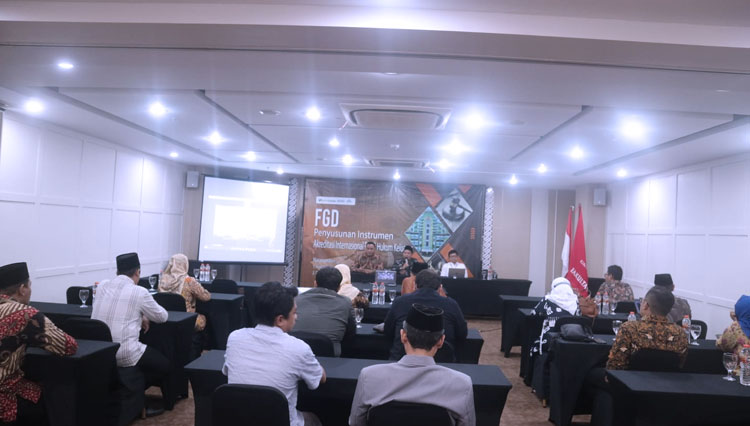 Suasana FGD akreditasi internasional oleh Fakultas Syariah UIN KHAS Jember. (Foto: FS UIN KHAS Jember for TIMES Indonesia)