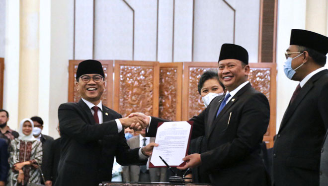 Yandri Susanto Dilantik Menjadi Wakil Ketua MPR RI