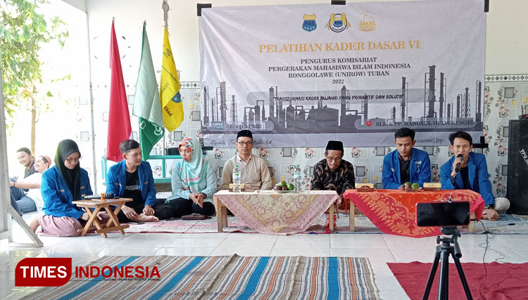 PMII Unirow Tuban Siapkan Mahasiswa Produktif dan Progresif di Era Industri