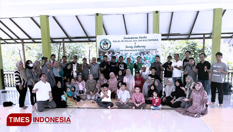 Silaturahmi alumni bertajuk Family Gathering dan Pembubaran Panitia Halal Bi Halal IKA UMI Kaltimtara (Foto: Kusnadi/TIMES Indonesia)