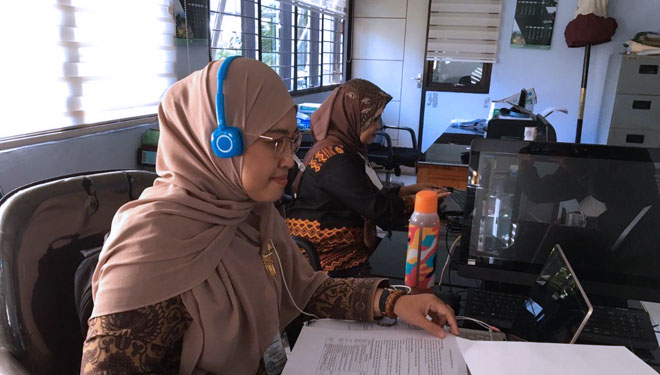 Polbangtan Malang melaksanaan tes wawancara jalur POSKM PMB Tahun Akademik 2022/2023, Jumat (8/7/2022). (Foto: Polbangtan Malang for TIMES Indonesia) 