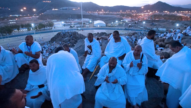 Inilah Khutbah Lengkap Wukuf Arafah Jemaah Haji di Makkah
